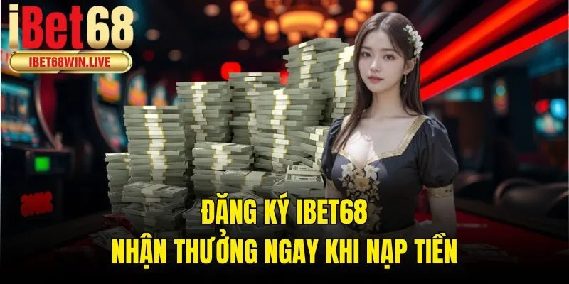 Đăng ký ibet68 nhận thưởng ngay khi nạp tiền